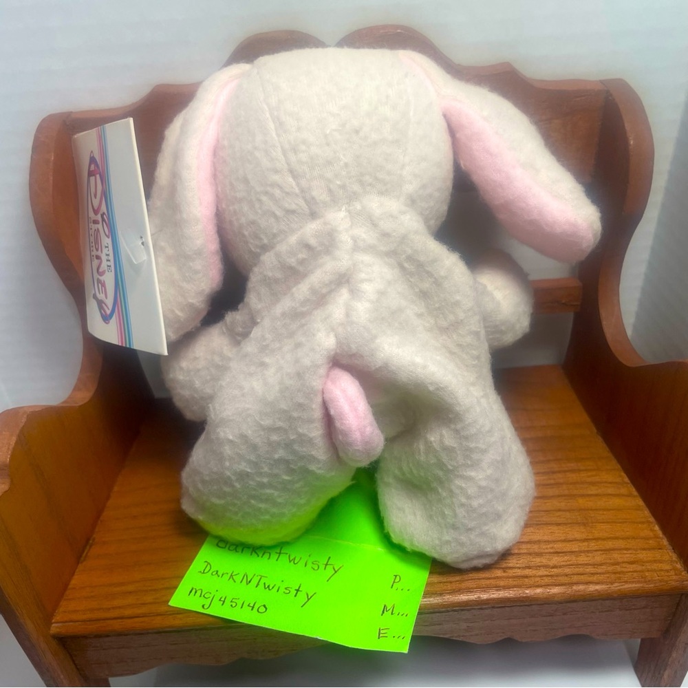 BNWT VINTAGE DISNEY CUPPY BUNNY FROM MOVIE PARENT TRAP 1998 - Picture 5 of 13